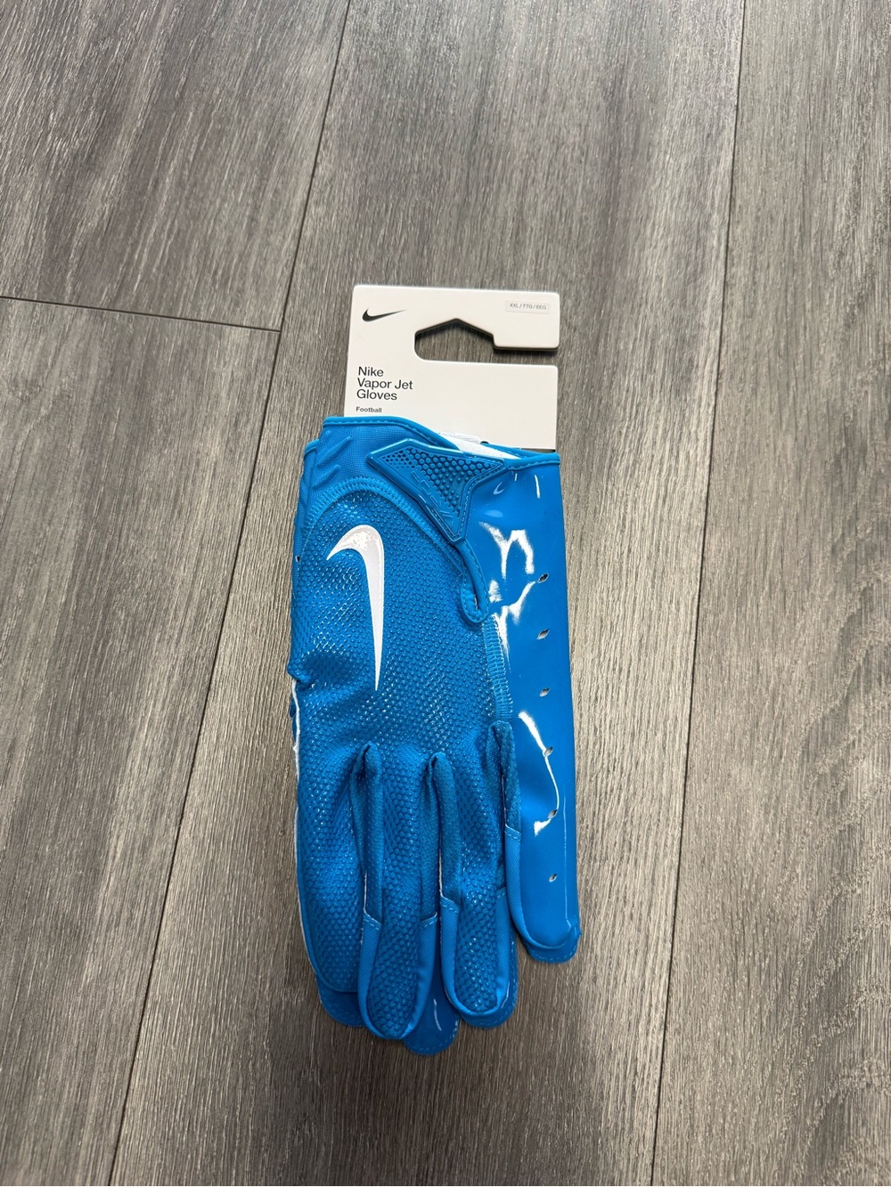 Nike Vapor Jet 7.0 football gloves Men’s Size XXL NFL DX4522-406 Blue New